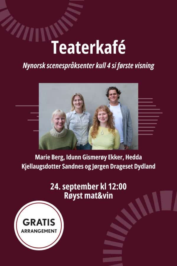 NYSS 4 teaterkafé framside web